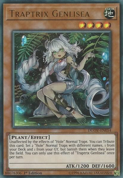 Traptrix Genlisea DUOV-EN054 card from Duel Overload