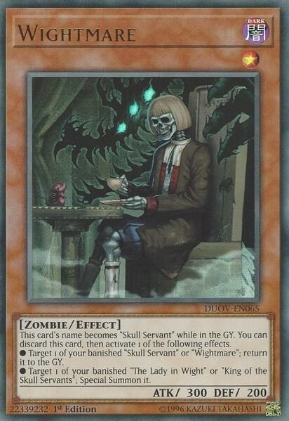Wightmare DUOV-EN065 card from Duel Overload