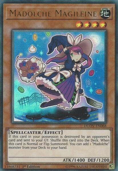 Madolche Magileine DUOV-EN068 card from Duel Overload