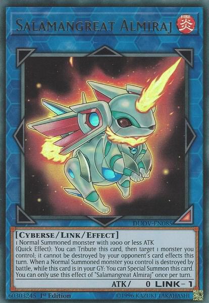 Salamangreat Almiraj DUOV-EN085 card from Duel Overload