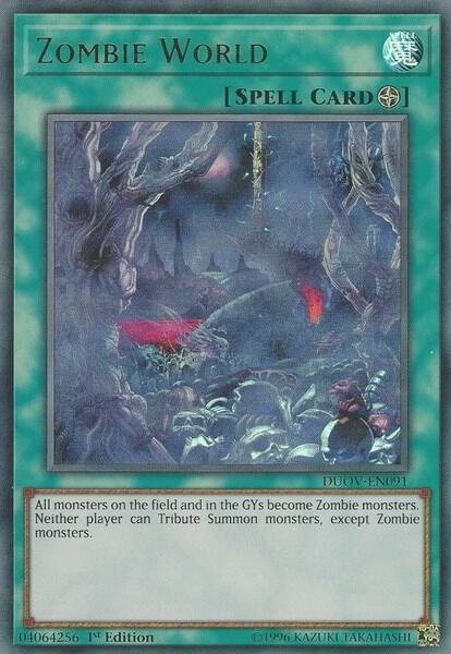 Zombie World DUOV-EN091 card from Duel Overload
