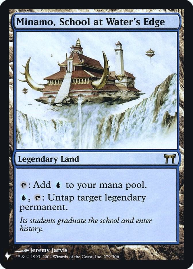 Minamo, School at Water's Edge 279 card from The List Reprints