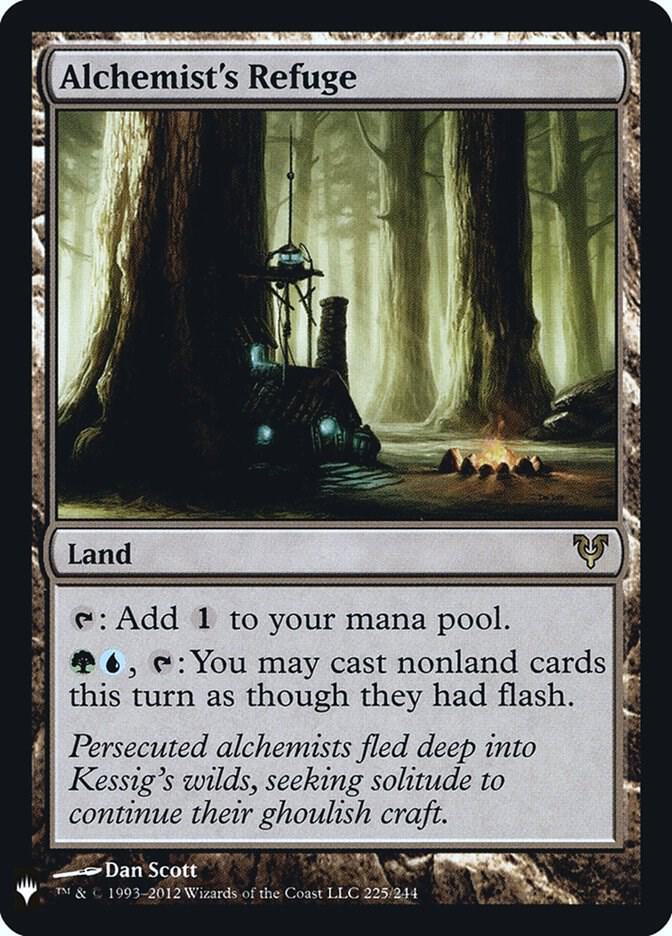 Alchemist's Refuge 225 card from The List Reprints