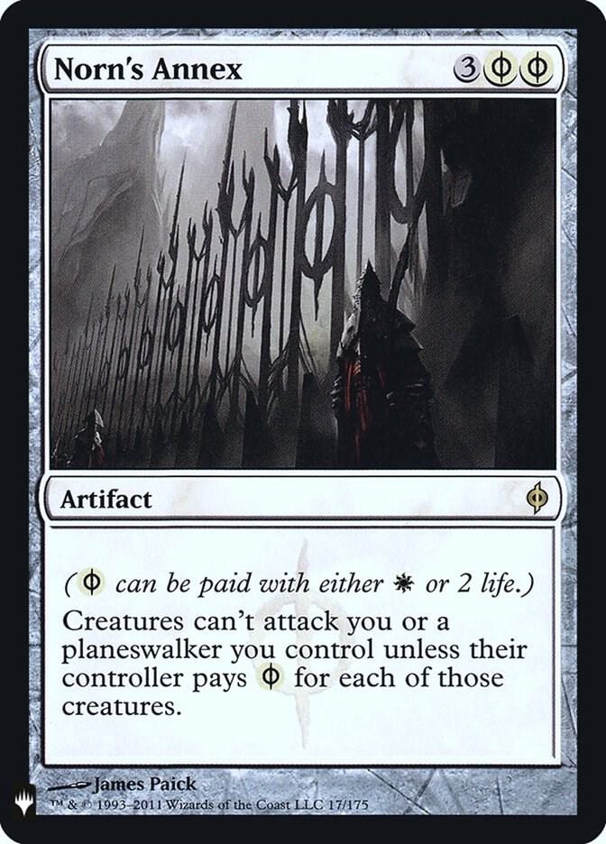 Norn's Annex 17 card from The List Reprints