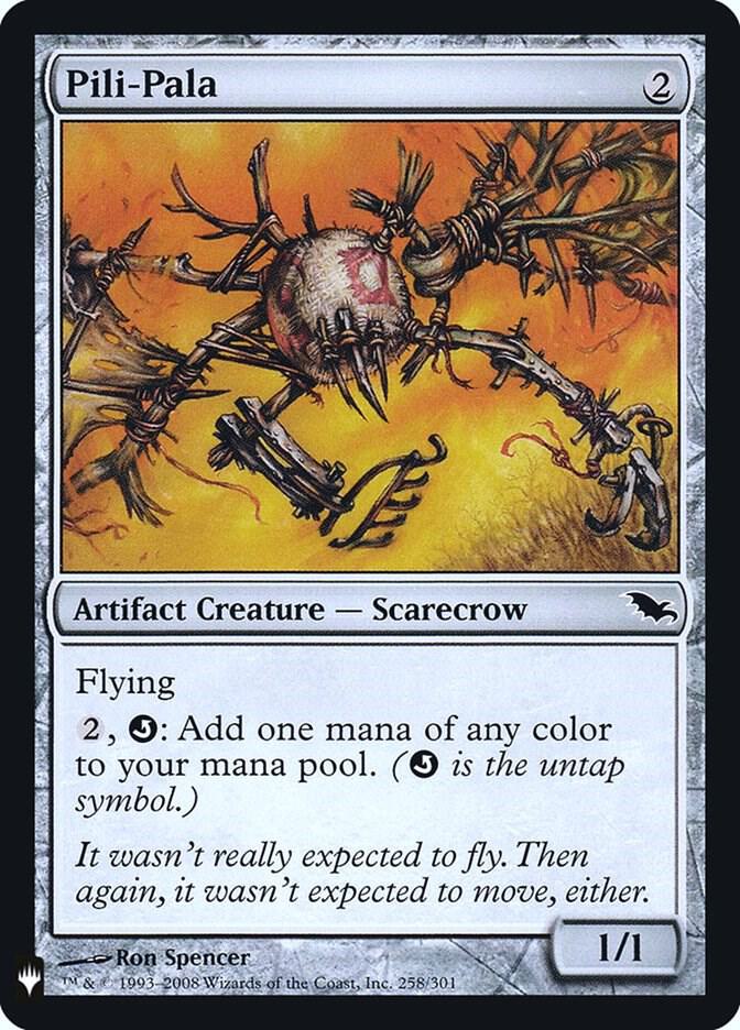 Pili-Pala 258 card from The List Reprints