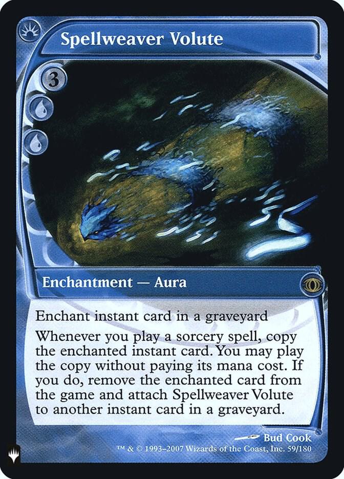Spellweaver Volute 59 card from The List Reprints