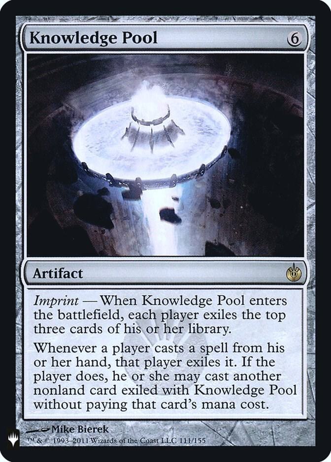 Knowledge Pool 111 card from The List Reprints
