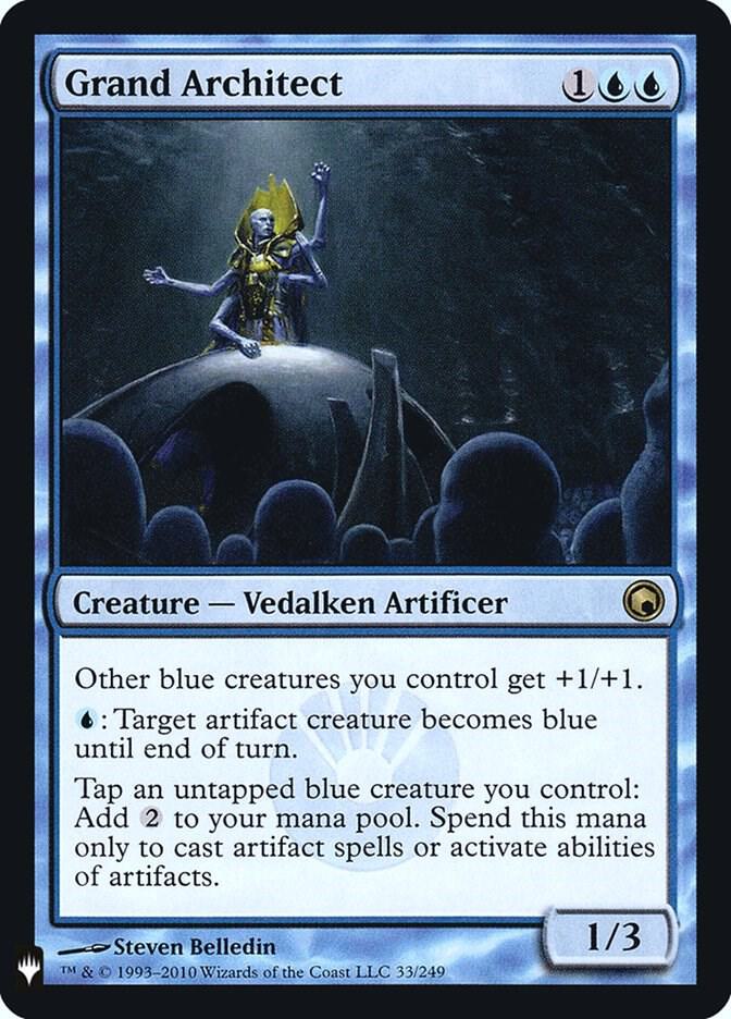 Grand Architect 33 card from The List Reprints