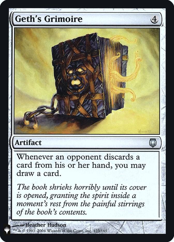 Geth's Grimoire 123 card from The List Reprints