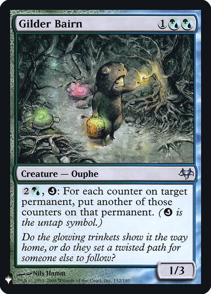 Gilder Bairn 152 card from The List Reprints