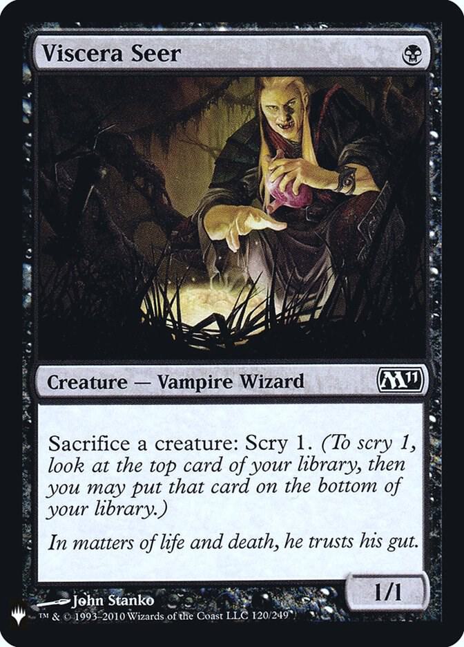 Viscera Seer 120 card from The List Reprints