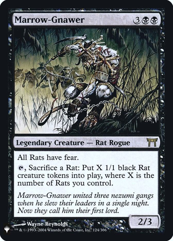 Marrow-Gnawer 124 card from The List Reprints