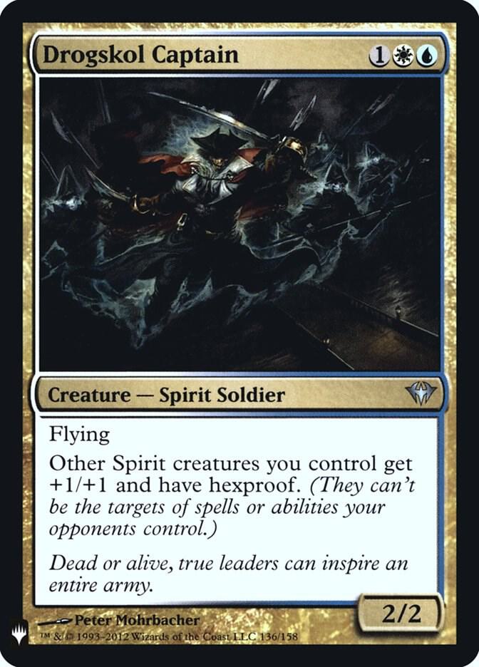 Drogskol Captain 136 card from The List Reprints