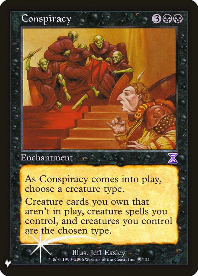 Conspiracy 39 card from The List Reprints