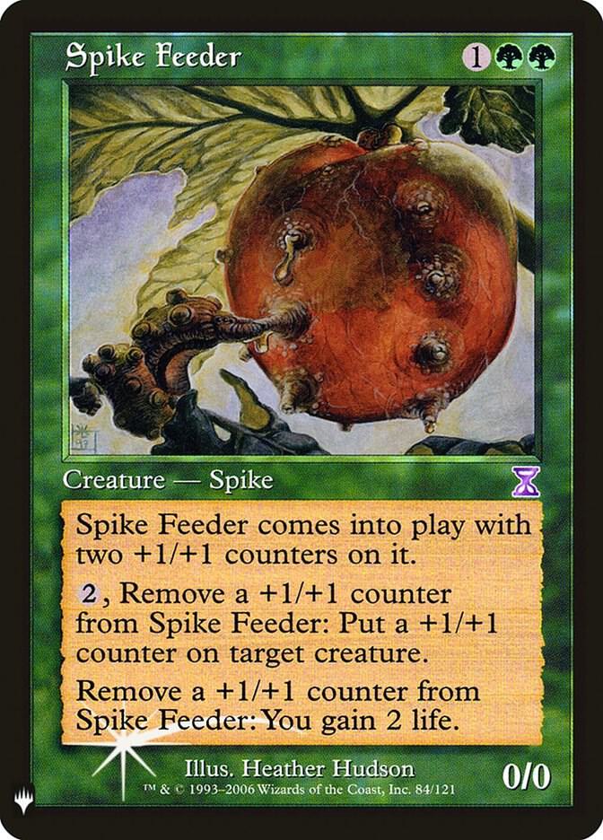 Spike Feeder 84 card from The List Reprints