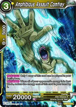 Amphibious Assault Comfrey DB2-115 card from Draft Box 05 - Divine Multiverse