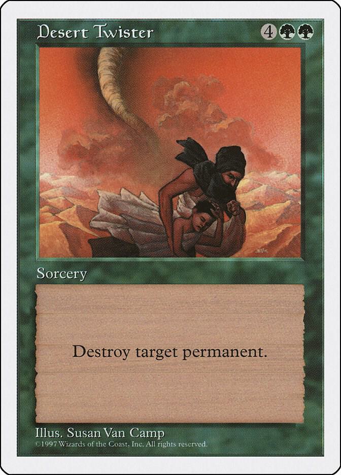 Desert Twister card from Fifth Edition