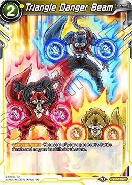 Triangle Danger Beam DB2-130 card from Draft Box 05 - Divine Multiverse