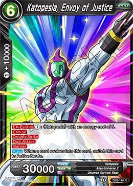 Katopesla, Envoy of Justice DB2-146 card from Draft Box 05 - Divine Multiverse