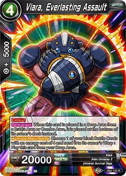 Viara, Everlasting Assault DB2-153 card from Draft Box 05 - Divine Multiverse