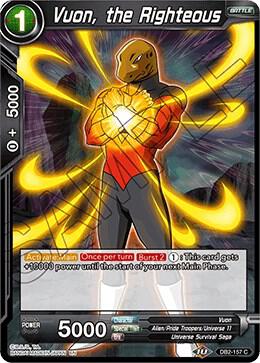 Vuon, the Righteous DB2-157 card from Draft Box 05 - Divine Multiverse