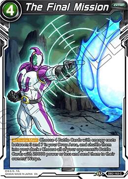 The Final Mission DB2-163 card from Draft Box 05 - Divine Multiverse