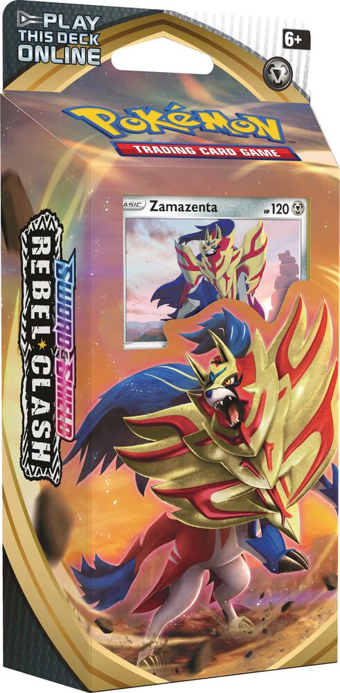 Rebel Clash Theme Deck [Zamazenta] card from SWSH02: Rebel Clash