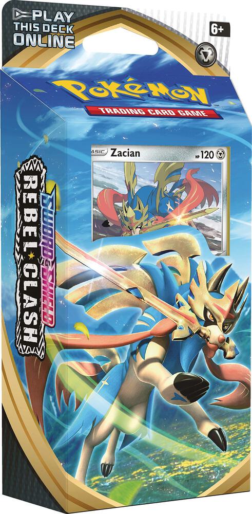 Rebel Clash Theme Deck [Zacian] card from SWSH02: Rebel Clash