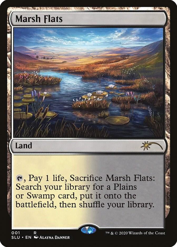 Marsh Flats 1 card from Secret Lair Series