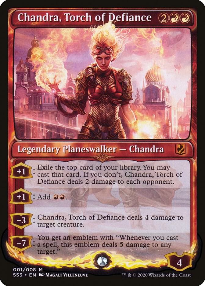 Chandra, Torch of Defiance 1 card from Signature Spellbook: Chandra