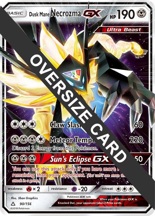 Dusk Mane Necrozma GX - 90/156 090/156 card from Jumbo Cards