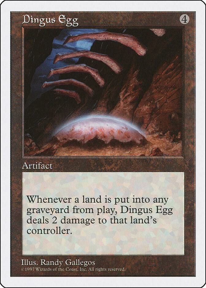Dingus Egg card from Fifth Edition