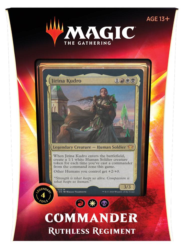 Commander 2020 Deck - Ruthless Regiment card from Commander 2020