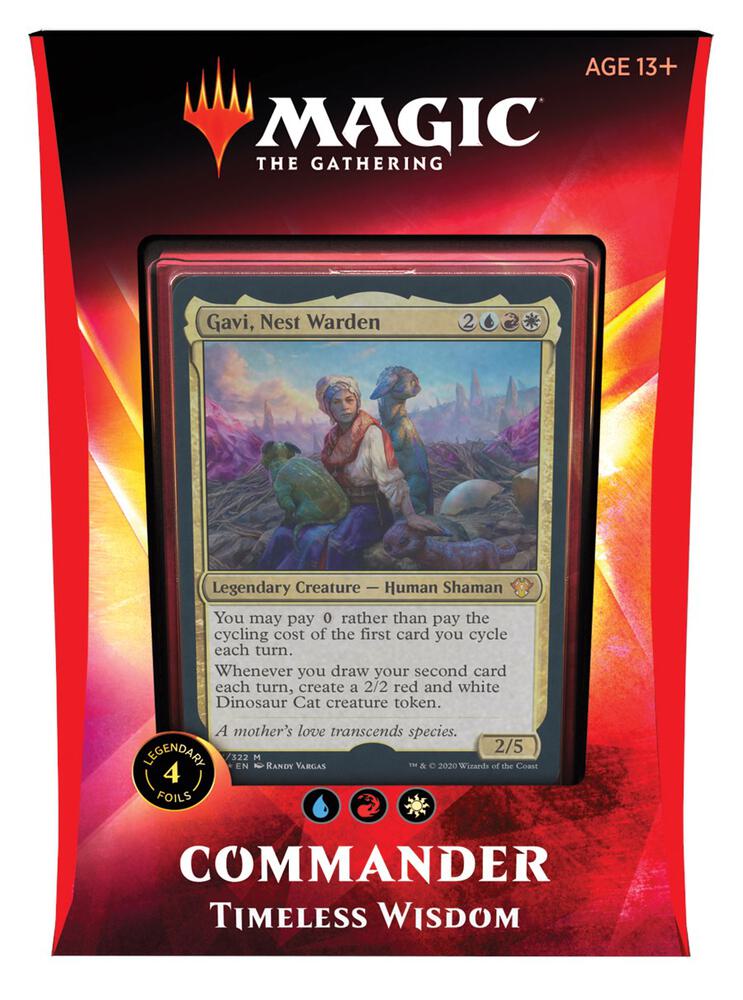 Commander 2020 Deck - Timeless Wisdom card from Commander 2020