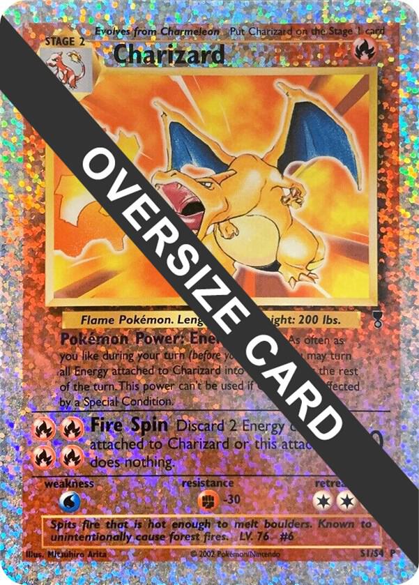 Charizard (Box Topper) S1/S4 card from Jumbo Cards