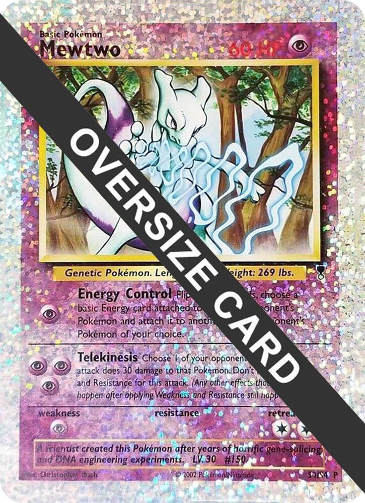 Mewtwo (Box Topper) S4/S4 card from Jumbo Cards