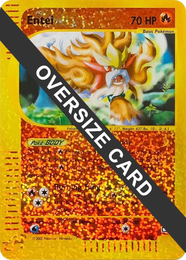 Entei - 5/12 (Box Topper) 005/012 card from Jumbo Cards
