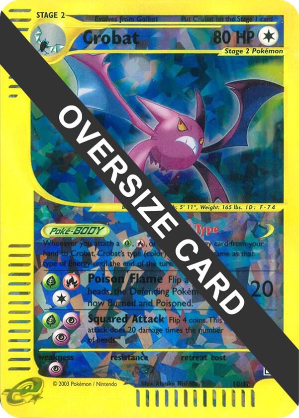 Crobat - 10/12 (Box Topper) 010/012 card from Jumbo Cards