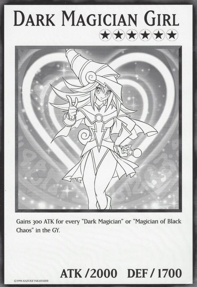 Dark Magician Girl (Oversized) card from Duel Overload