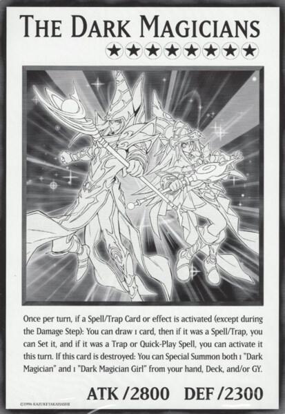 The Dark Magicians (Oversized) card from Duel Overload