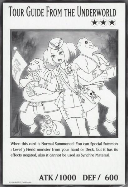 Tour Guide From the Underworld (Oversized) card from Duel Overload