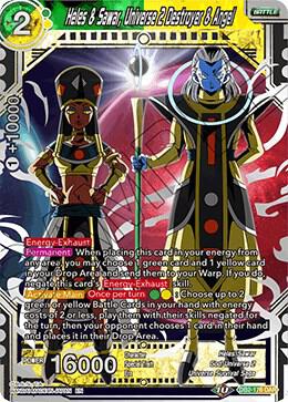 Heles & Sawar, Universe 2 Destroyer & Angel DB2-176 card from Draft Box 05 - Divine Multiverse
