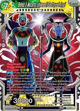 Belmod & Marcarita, Universe 11 Destroyer & Angel DB2-177 card from Draft Box 05 - Divine Multiverse