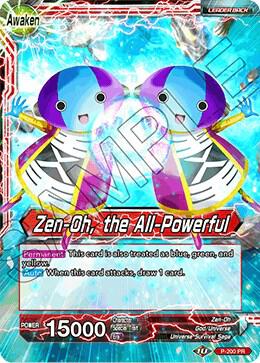Zen-Oh // Zen-Oh, the All-Powerful P-200 card from Promotion Cards