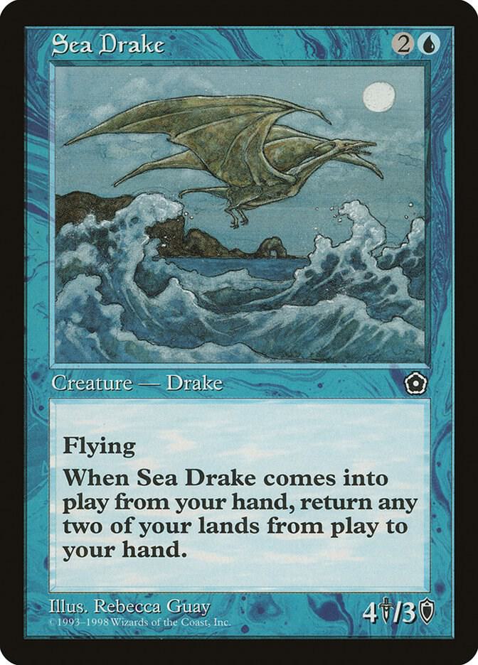 Sea Drake card from Portal Second Age