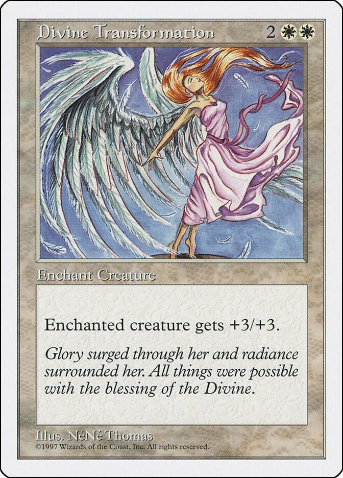 Divine Transformation card from Fifth Edition