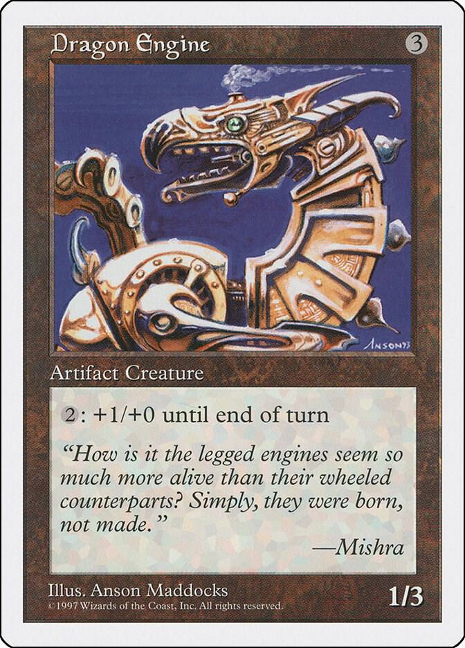 Dragon Engine card from Fifth Edition