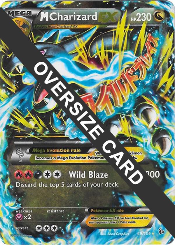 M Charizard EX - 69/106 (Form X) 069/106 card from Jumbo Cards