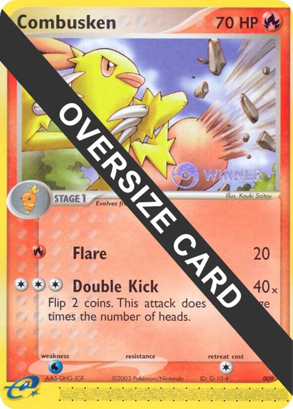 Combusken (Nintendo Black Star Promo) 009 card from Jumbo Cards