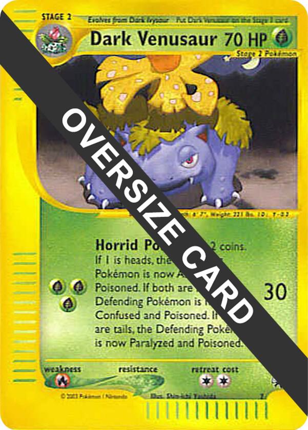 Dark Venusaur - 7 (Best of Game 7 Promo) 007 card from Jumbo Cards